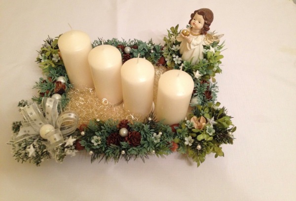 Adventní svícen s Andělem - Image 3