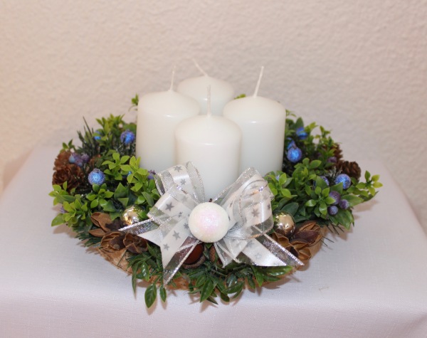 Adventní svícen kulatý - Image 2